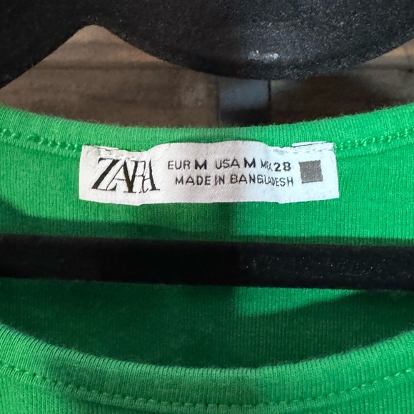 Zara Bright Green Racerback Tank - Picture 2 of 3